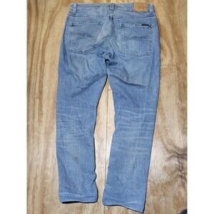 nudie jeans Men 31 Blue Cotton Denim Button @j8